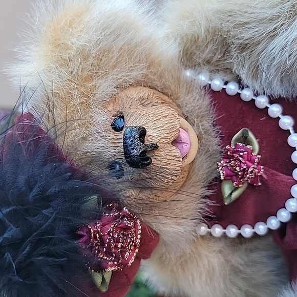 Danielle the Jointed Teddy Bear Kimberly's Originals Critters Cottage - Picture 3 of 16
